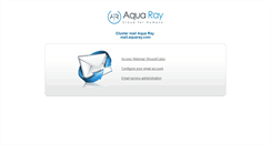 Desktop Screenshot of mail.aquaray.com