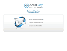 Tablet Screenshot of mail.aquaray.com